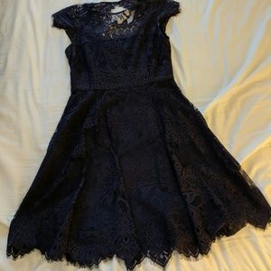 Lace Semi Formal Dress